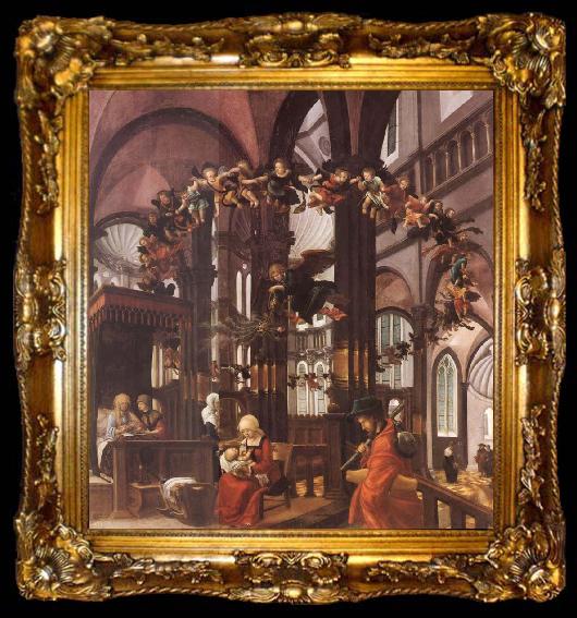 framed  Albrecht Altdorfer arias fodelse, ta009-2